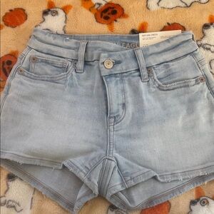 American Eagle Outfitters Light Wash Denim Shorts